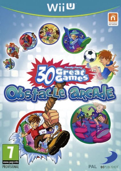 Caratula de Family Party: 30 Great Games Obstacle Arcade para Wii U