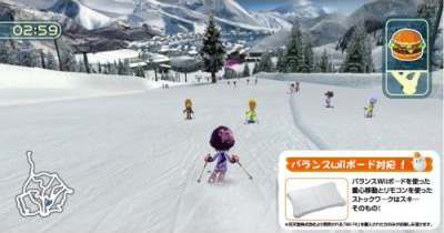 Pantallazo de Family Ski para Wii