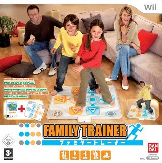 Caratula de Family Trainer : Athletic World para Wii