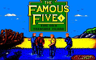 Pantallazo de Famous Five, The para Amstrad CPC