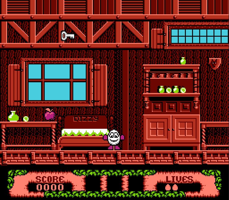 Pantallazo de Fantastic Adventures of Dizzy, The para Nintendo (NES)