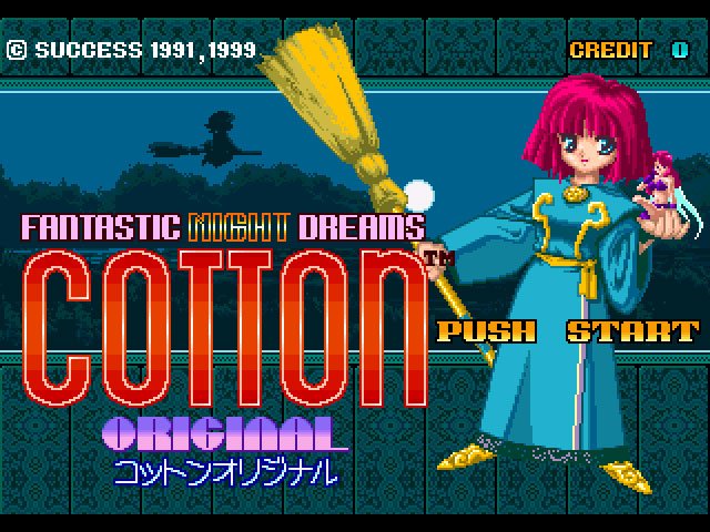 Pantallazo de Fantastic Night Dreams: Cotton Original para PlayStation