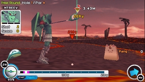 Pantallazo de Fantasy Golf Pangya Portable para PSP