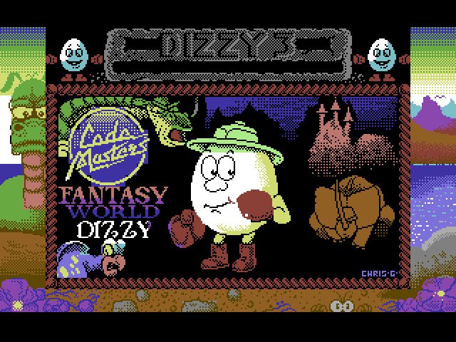 Pantallazo de Fantasy World Dizzy para Commodore 64