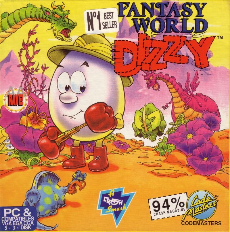Caratula de Fantasy World Dizzy para PC
