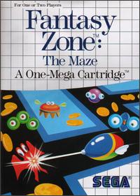Caratula de Fantasy Zone: The Maze para Sega Master System