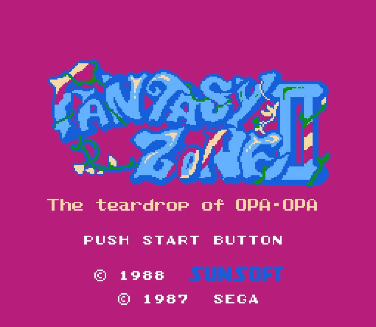 Pantallazo de Fantasy Zone II: Opa-Opa no Namida para Nintendo (NES)