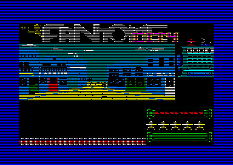 Pantallazo de Fantome City para Amstrad CPC