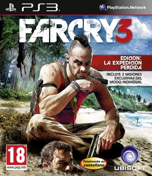 Caratula de Far Cry 3 Edición Especial La Expedición Perdida para PlayStation 3