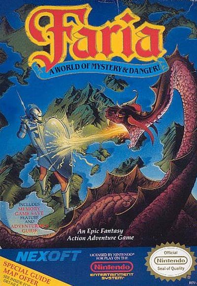 Caratula de Faria: A World of Mystery and Danger! para Nintendo (NES)