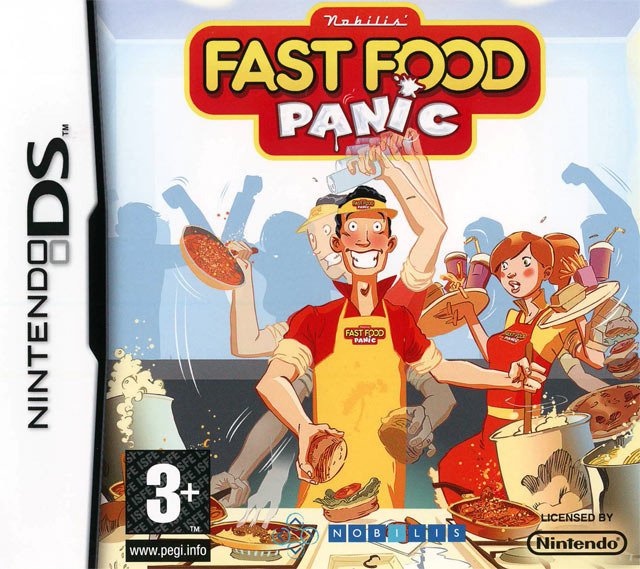 Caratula de Fast Food Panic para Nintendo DS