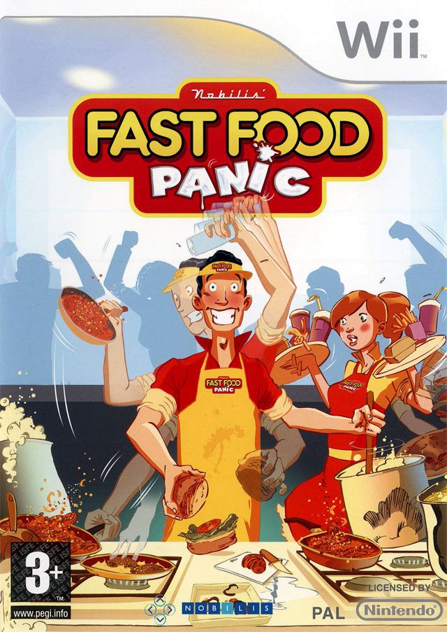 Caratula de Fast Food Panic para Wii