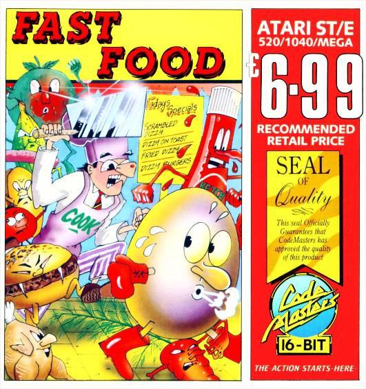 Caratula de Fast Food para Atari ST