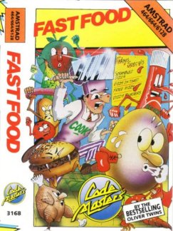 Caratula de Fast Food para Amstrad CPC