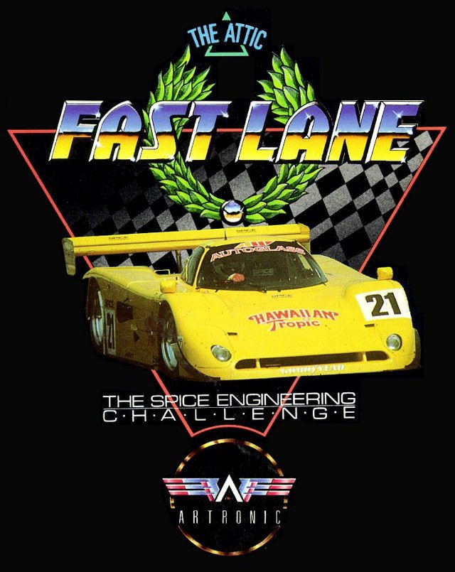 Caratula de Fast Lane: The Spice Engineering Challenge para Atari ST