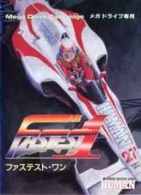 Caratula de Fastest 1 (Japonés) para Sega Megadrive
