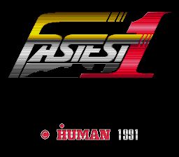 Pantallazo de Fastest 1 (Japonés) para Sega Megadrive