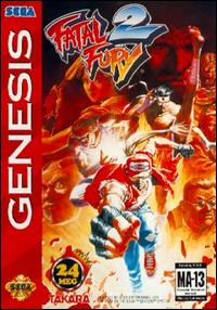Caratula de Fatal Fury 2 para Sega Megadrive