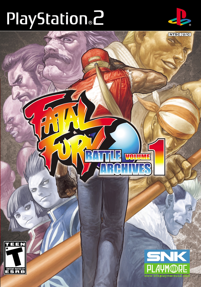 Caratula de Fatal Fury Battle Archives Vol.1 para PlayStation 2