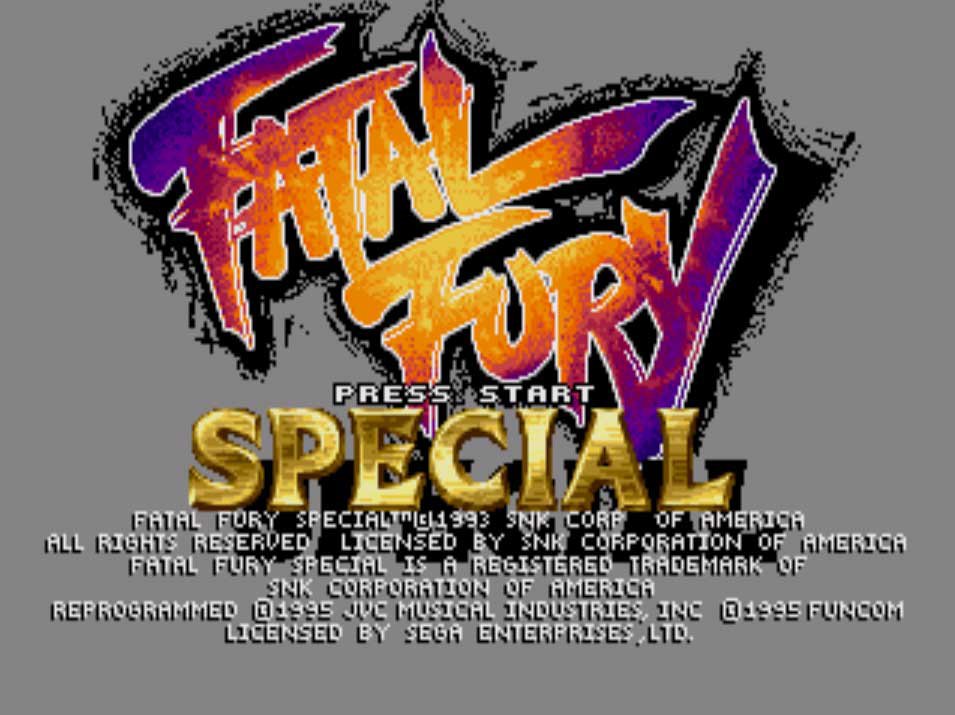 Pantallazo de Fatal Fury Special para Sega CD