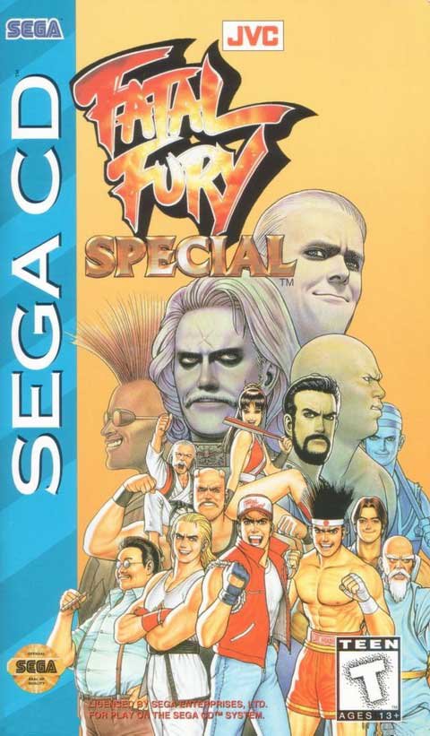 Caratula de Fatal Fury Special para Sega CD