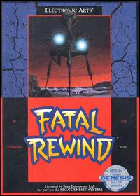 Caratula de Fatal Rewind para Sega Megadrive