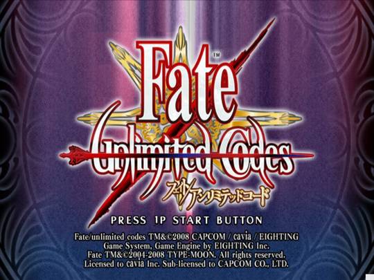 Pantallazo de Fate: unlimited Codes para PlayStation 2