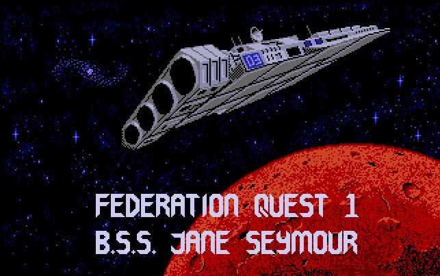 Pantallazo de Federation Quest 1: B.S.S Jane Seymour para Atari ST