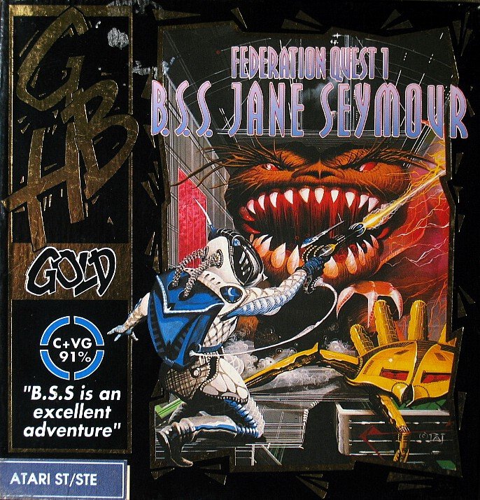 Caratula de Federation Quest 1: B.S.S Jane Seymour para Atari ST