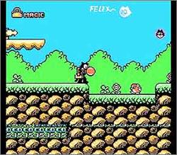 Pantallazo de Felix the Cat para Nintendo (NES)