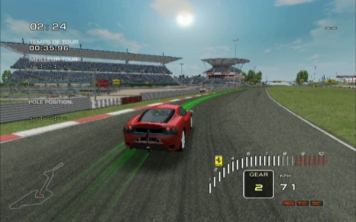 Pantallazo de Ferrari: The Race Experience para Wii