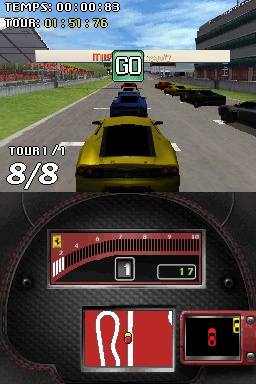 Pantallazo de Ferrari Challenge para Nintendo DS