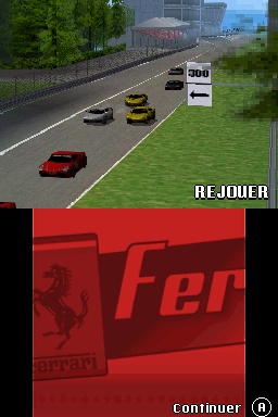 Pantallazo de Ferrari Challenge para Nintendo DS