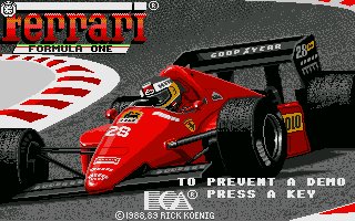 Pantallazo de Ferrari Formula One para Atari ST