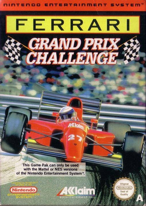 Caratula de Ferrari Grand Prix Challenge para Nintendo (NES)