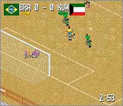 Pantallazo de Fever Pitch Soccer (Europa) para Super Nintendo