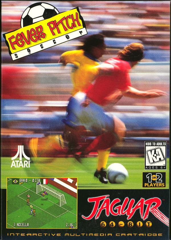 Caratula de Fever Pitch Soccer para Atari Jaguar