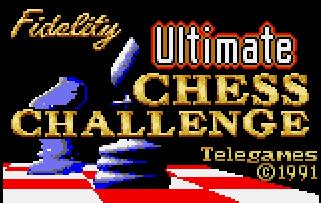 Pantallazo de Fidelity Ultimate Chess Challenge para Atari Lynx