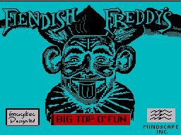 Pantallazo de Fiendish Freddy's Big Top of Fun para Spectrum
