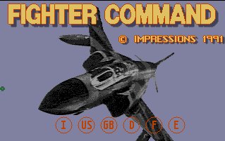 Pantallazo de Fighter Command para Amiga