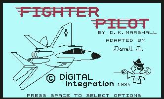 Pantallazo de Fighter Pilot para Commodore 64