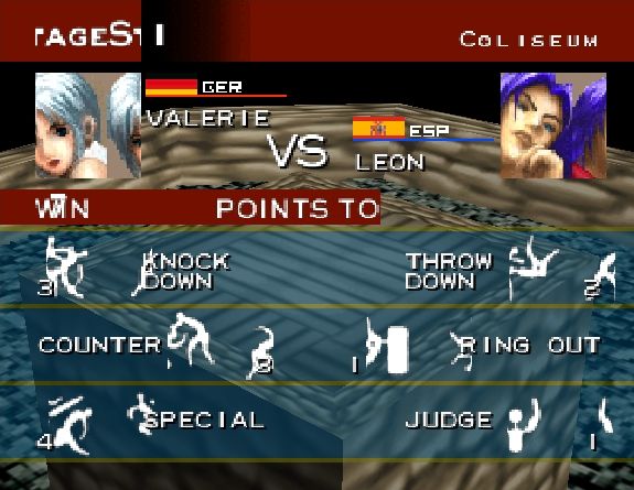 Pantallazo de Fighters Destiny para Nintendo 64