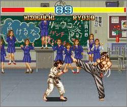 Pantallazo de Fighter's History 2: Mizoguchi Kiki Ippatsu (Japonés) para Super Nintendo