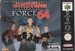 Caratula de Fighting Force 64 para Nintendo 64