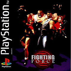 Caratula de Fighting Force para PlayStation