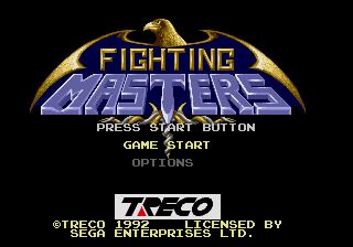 Pantallazo de Fighting Masters para Sega Megadrive
