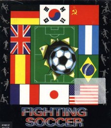 Caratula de Fighting Soccer para Atari ST