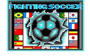 Pantallazo de Fighting Soccer para Amstrad CPC