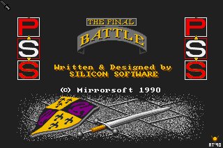 Pantallazo de Final Battle, The para Amiga