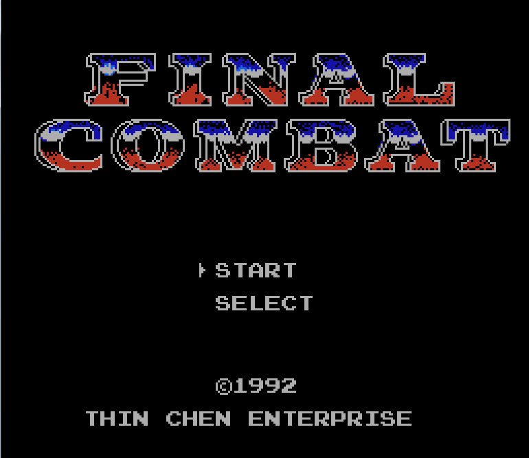 Pantallazo de Final Combat para Nintendo (NES)